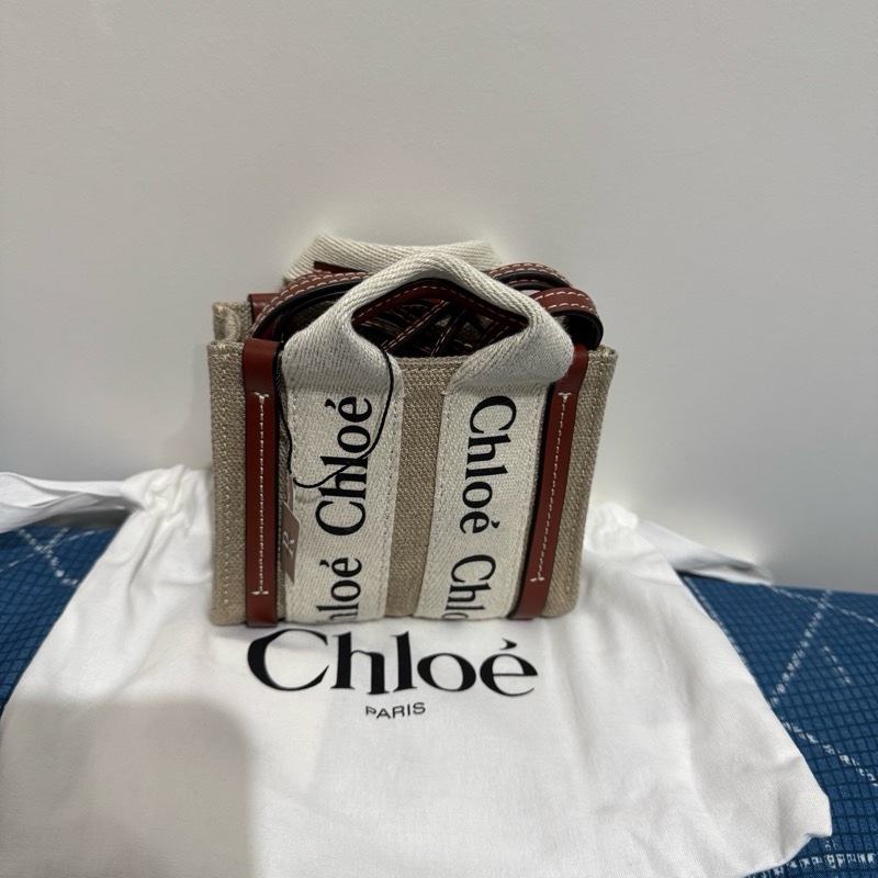 Chloe 迷你托特包/斜肩包-5