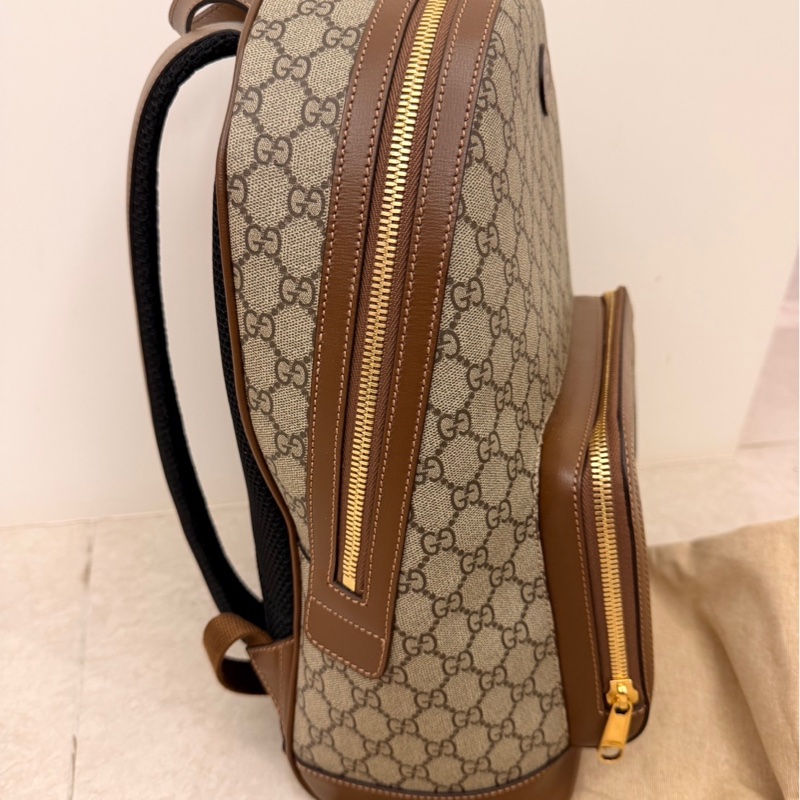 聖誕首選 GUCCI GG interlocking Backpack｜型號 704017 古馳 後背包 gucci 男電腦包-7