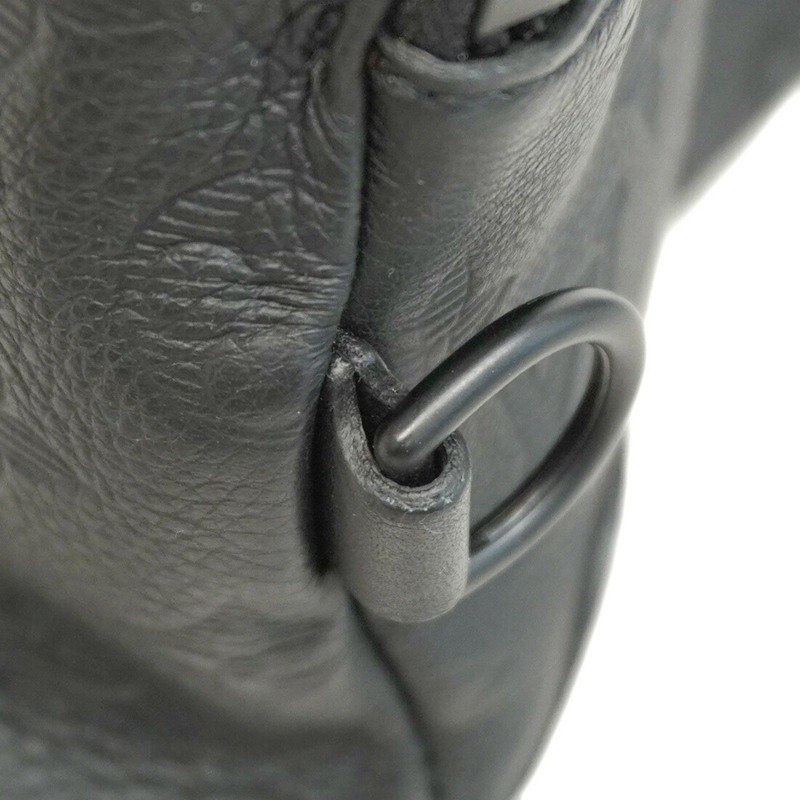 路易威登 Monogram Shadow Duo 斜背包 M21890 黑色 男士款-6