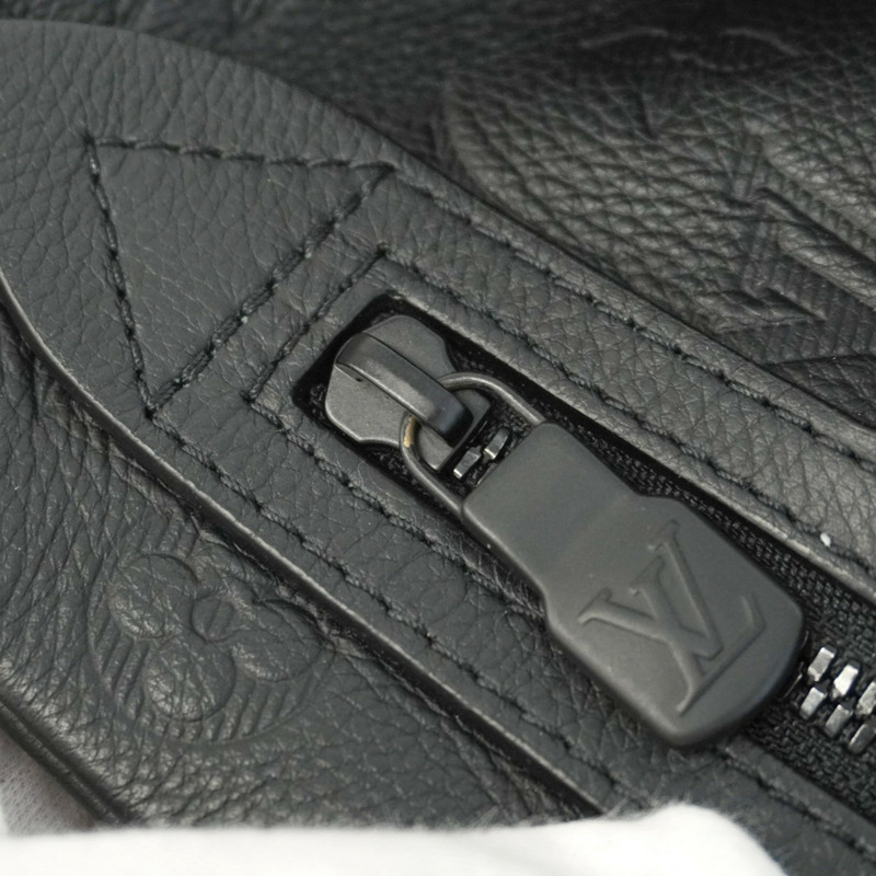 路易威登 Monogram Shadow Duo 斜背包 M21890 黑色 男士款-9