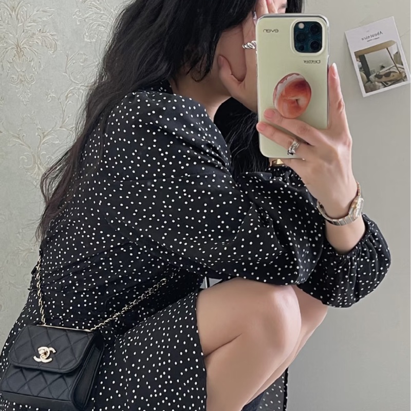 🌷迷你天菜！ Chanel 香奈兒 黑金羊皮 Trendy CC mini 保卡款-7