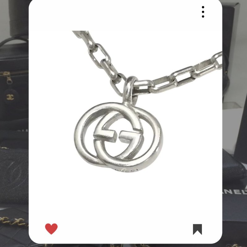 🛍️🎁 雙11🔥 11月新品上架 🔥💖 ✨GUCCI 經典CLASSIC LOGO 925純銀銀色項鏈🔥 香奈兒熱賣款 香奈兒經典款 頸鏈 CHANEL NECKLACE-4