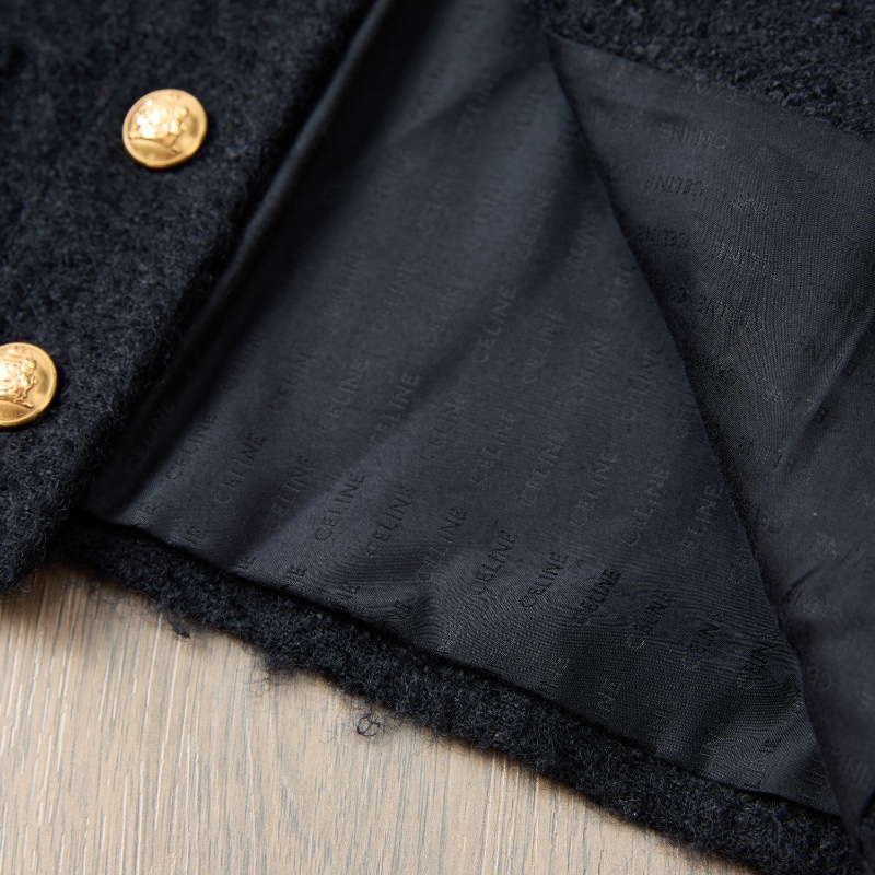 ❤️ CELINE 經典黑金外套-6