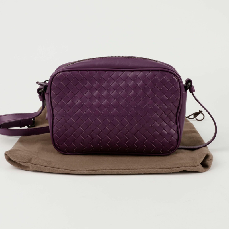 BOTTEGA VENETA Intrecciato 相機單肩斜背包-0