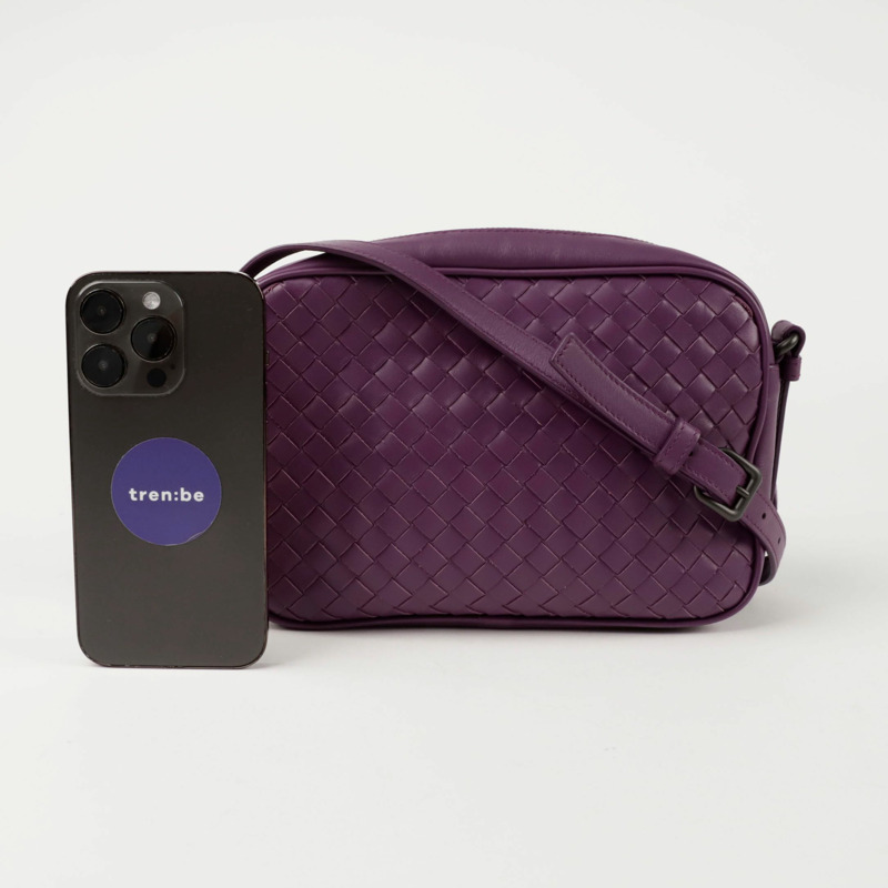 BOTTEGA VENETA Intrecciato 相機單肩斜背包-7