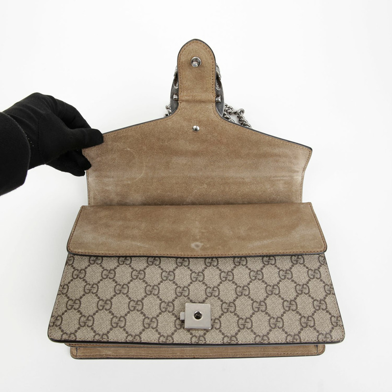 GUCCI 狄俄尼索斯小號鏈條單肩包 400249-8