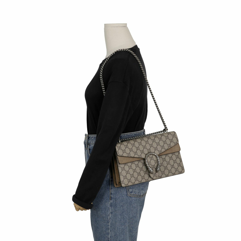 GUCCI 狄俄尼索斯小號鏈條單肩包 400249-11