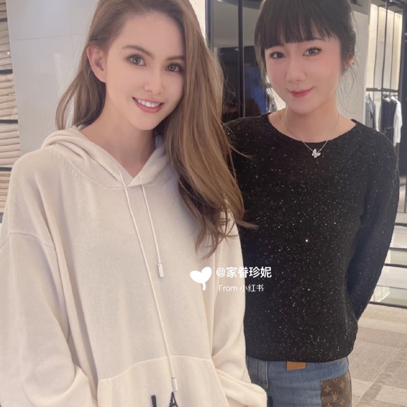 ❤️ CHANEL 白色經典毛衣-3