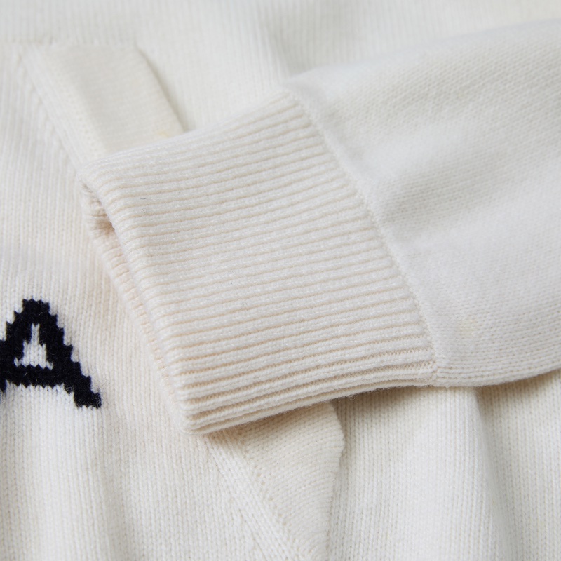 ❤️ CHANEL 白色經典毛衣-7