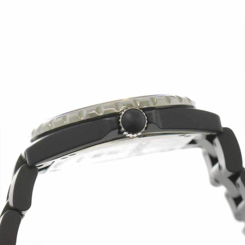 香奈兒 J12 GMT 41毫米 H3101 男士腕錶，附日期顯示，霧面黑色陶瓷錶殼，自動機械機芯-4