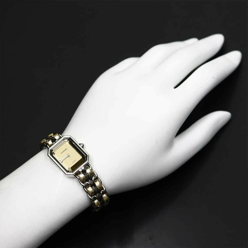 香奈兒 Premiere Rock H5584 女士金色鏡面石英腕錶，限量版 1000 枚-2