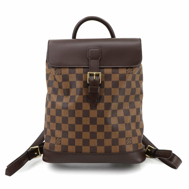 路易威登 Damier Soho 背包 Ebene N51132-0