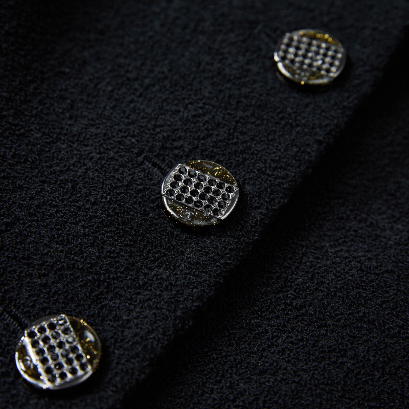 ❤️ CHANEL 經典黑色外套-5