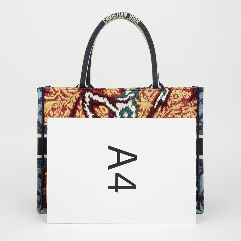 DIOR M1296ZAP 中型書本手提包-7