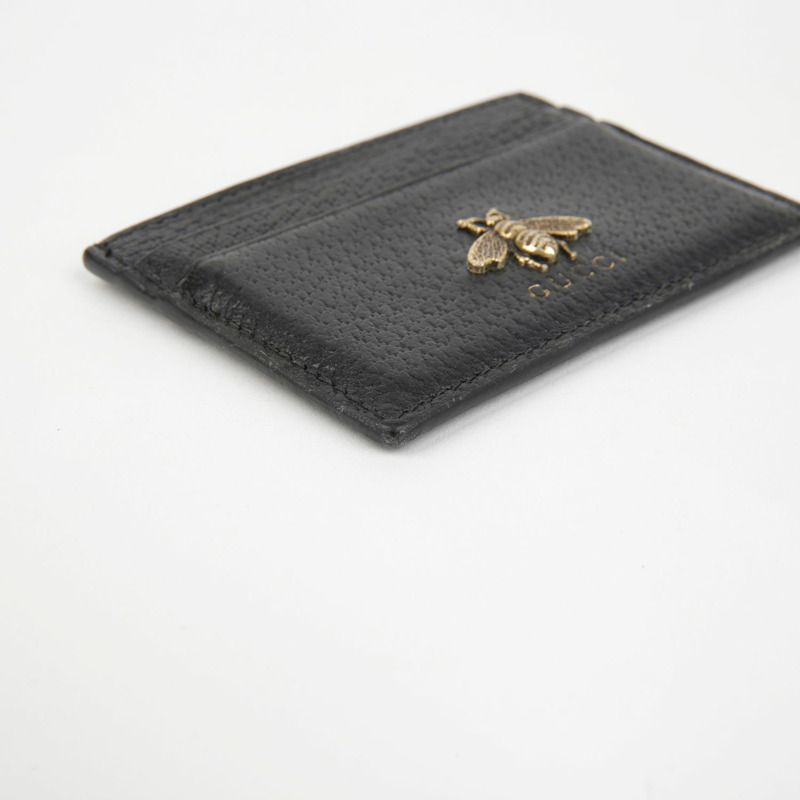 GUCCI 動物紋卡包錢包 523685-6