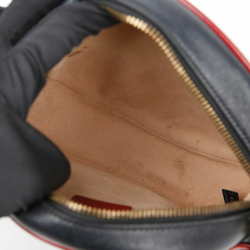 GUCCI GG Marmont 迷你圓形肩斜背包 550154-8