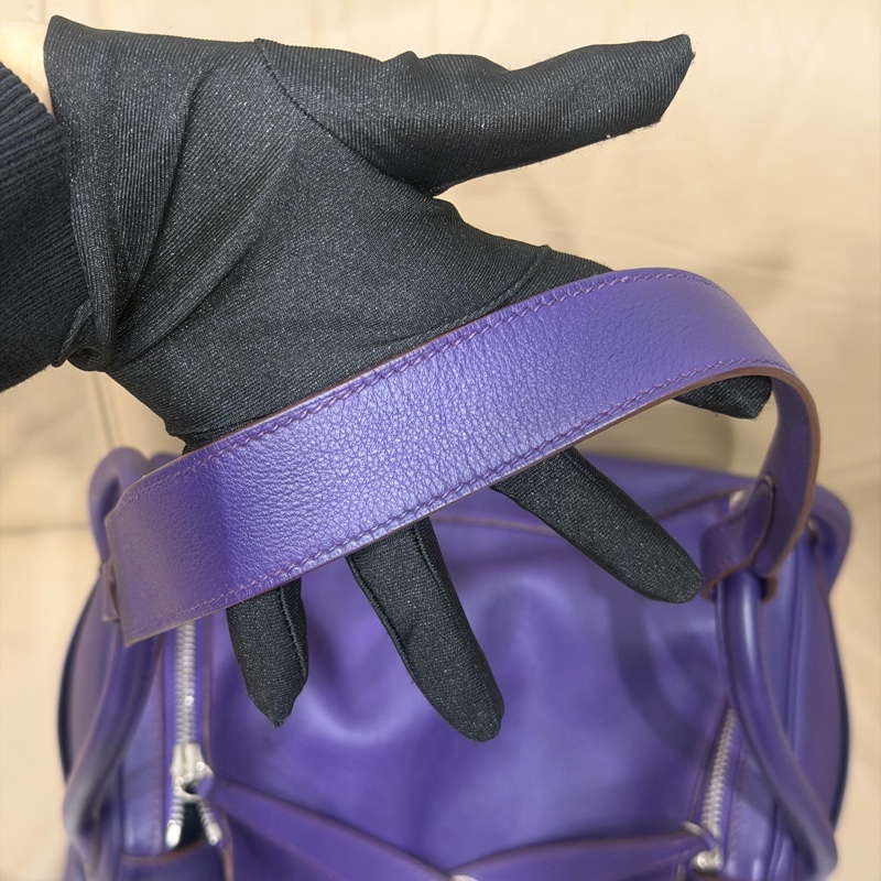 閒置帶膜🈶購證❤️ 愛馬仕 #鳶尾紫 #銀扣 #lindy30 #hermes-7