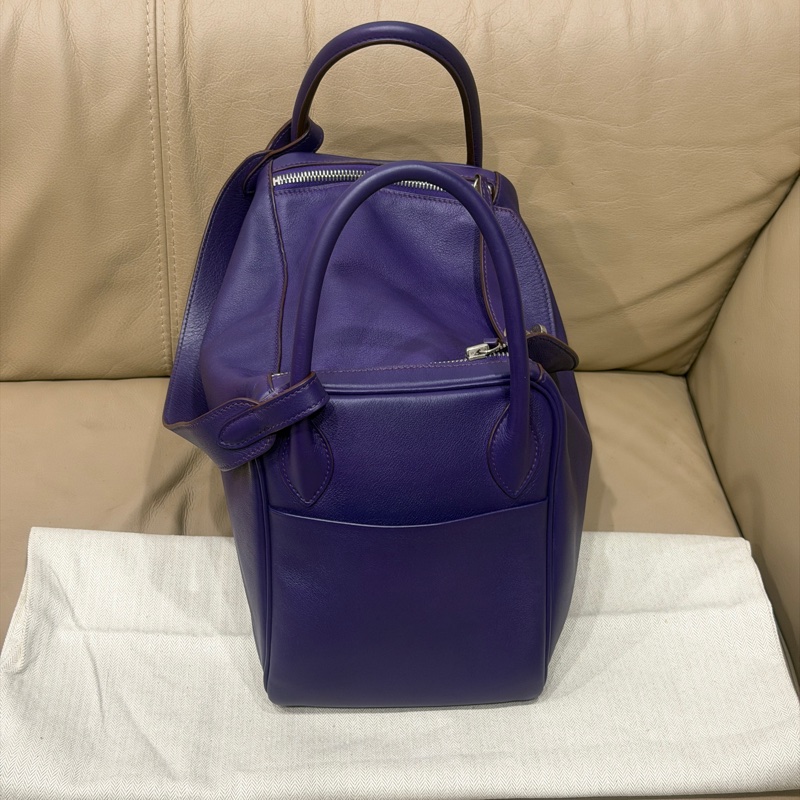 閒置帶膜🈶購證❤️ 愛馬仕 #鳶尾紫 #銀扣 #lindy30 #hermes-9