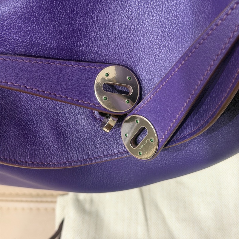 閒置帶膜🈶購證❤️ 愛馬仕 #鳶尾紫 #銀扣 #lindy30 #hermes-14