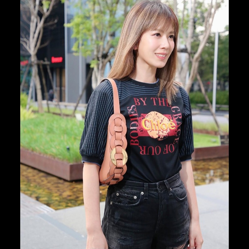 Chloe Darryl 編織小牛皮 肩背包 斜背包-0