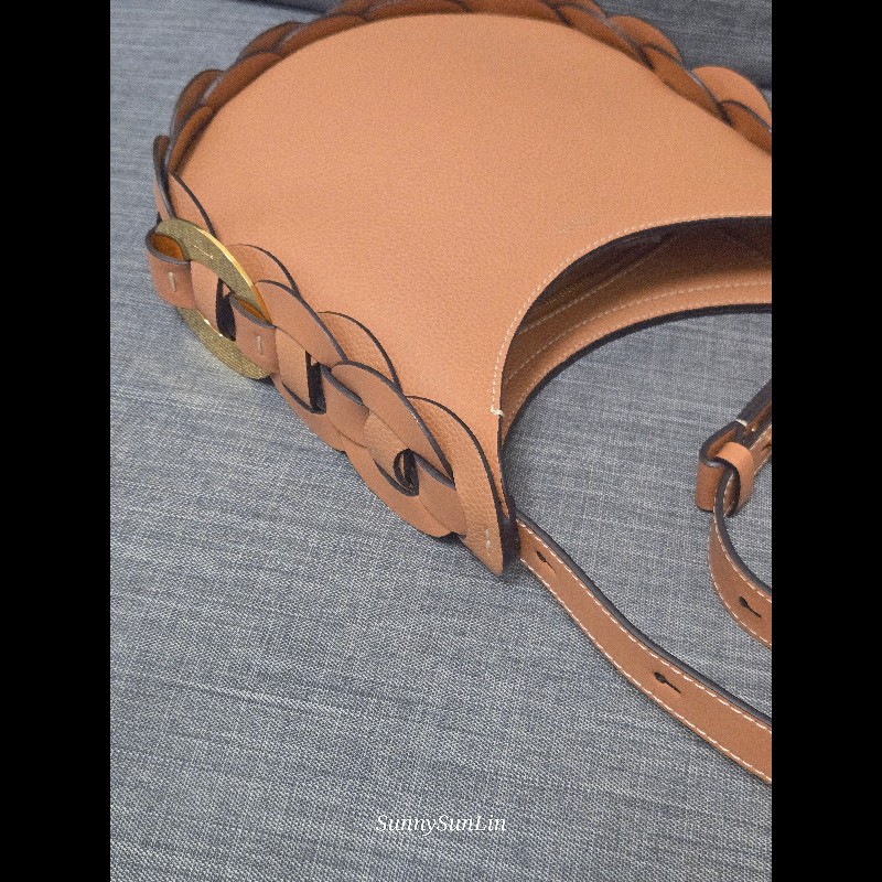 Chloe Darryl 編織小牛皮 肩背包 斜背包-11