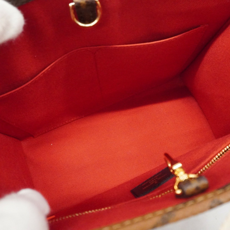 路易威登 Monogram Giant Reverse On-the-Go PM 手提包 M46373 棕色 兩用包 女士-3