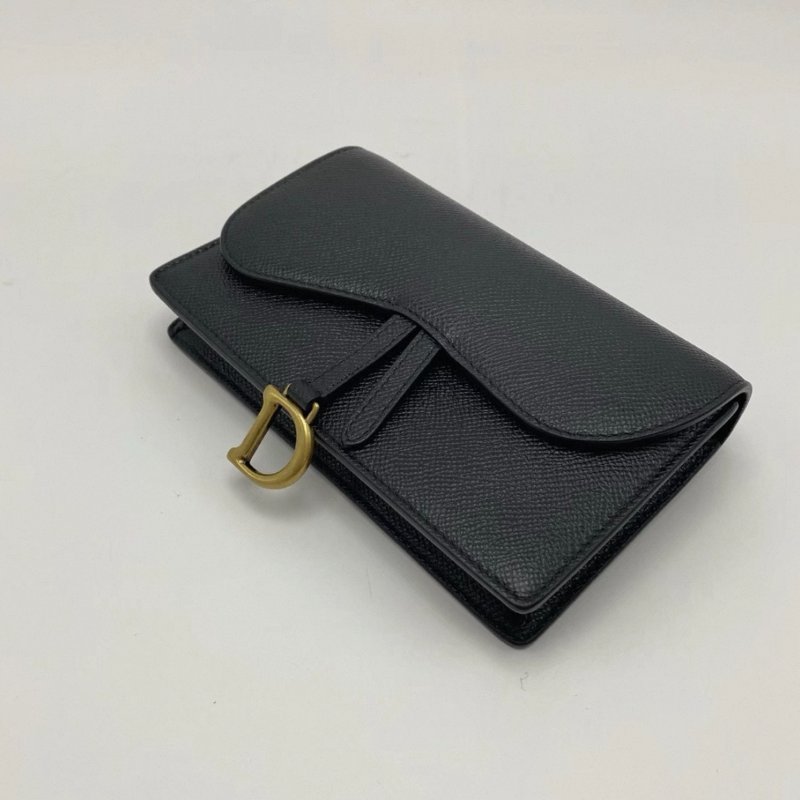 DIOR 黑金牛皮馬鞍肩背斜背腰包17*10.5*3.5 98新配件盒子塵袋吊牌-2