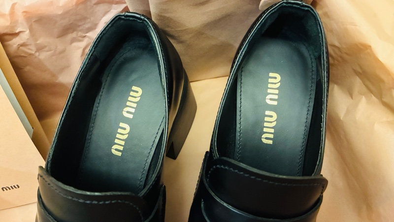 MiuMiu 金幣樂福跟鞋37號-2
