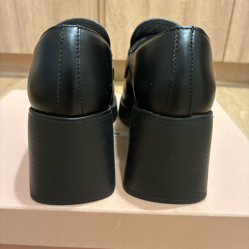 MiuMiu 金幣樂福跟鞋37號-6