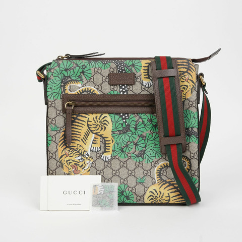 GUCCI 孟加拉虎斜背包單肩包 406408