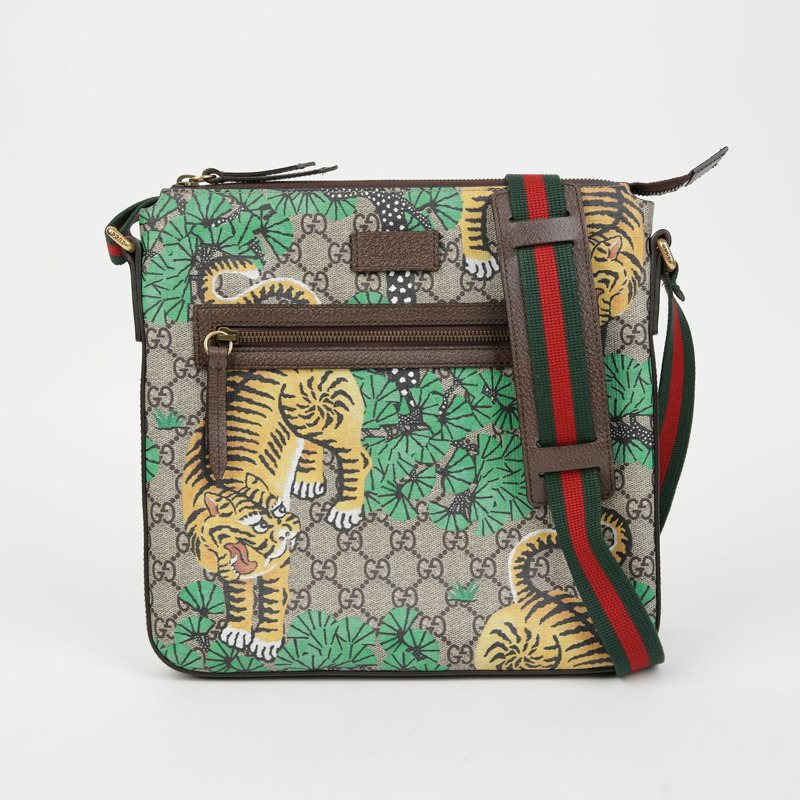 GUCCI 孟加拉虎斜背包單肩包 406408-1