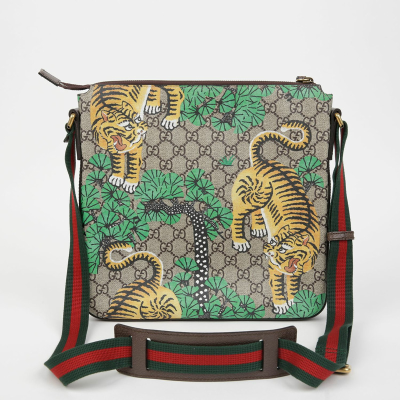 GUCCI 孟加拉虎斜背包單肩包 406408-2