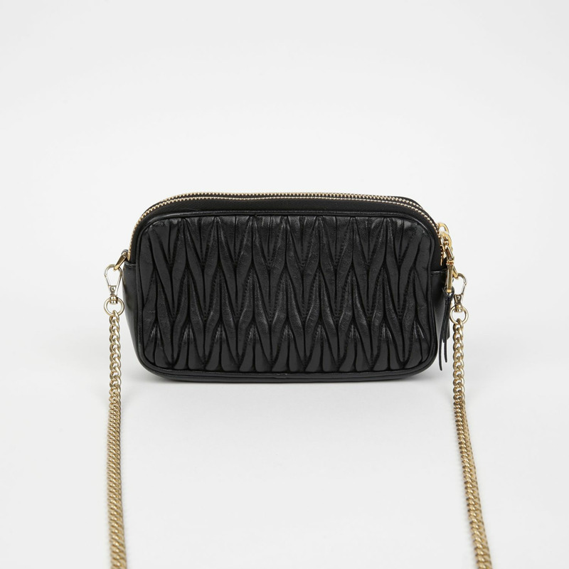 MIU MIU 5BP045 雙拉鍊斜背包-1