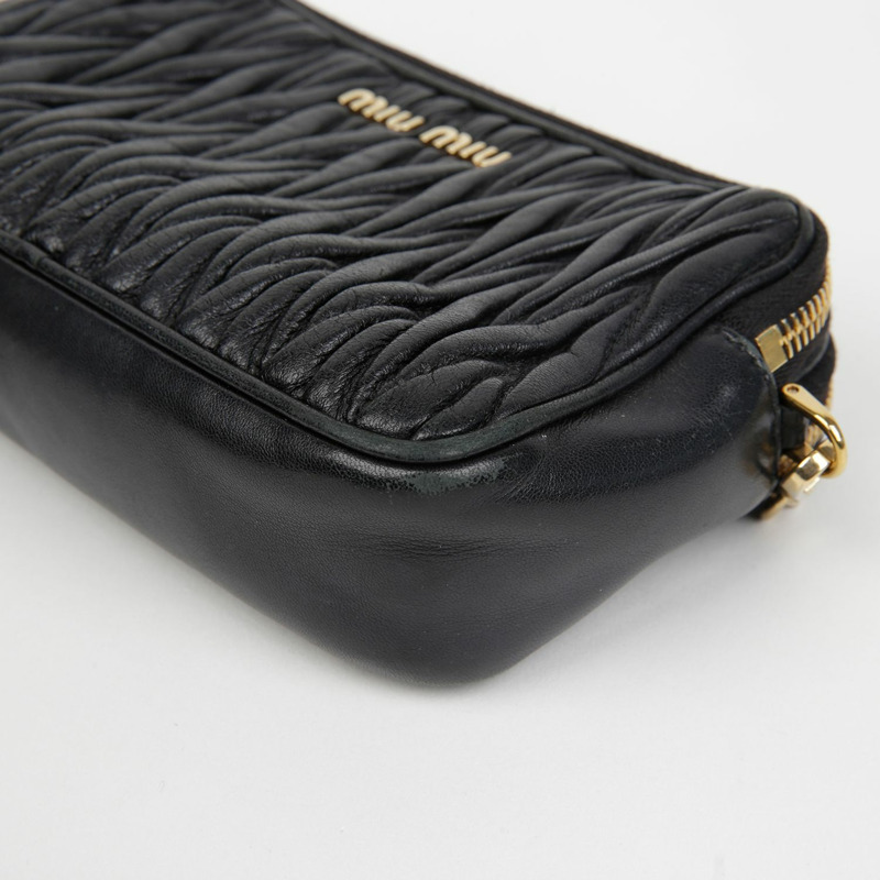 MIU MIU 5BP045 雙拉鍊斜背包-5