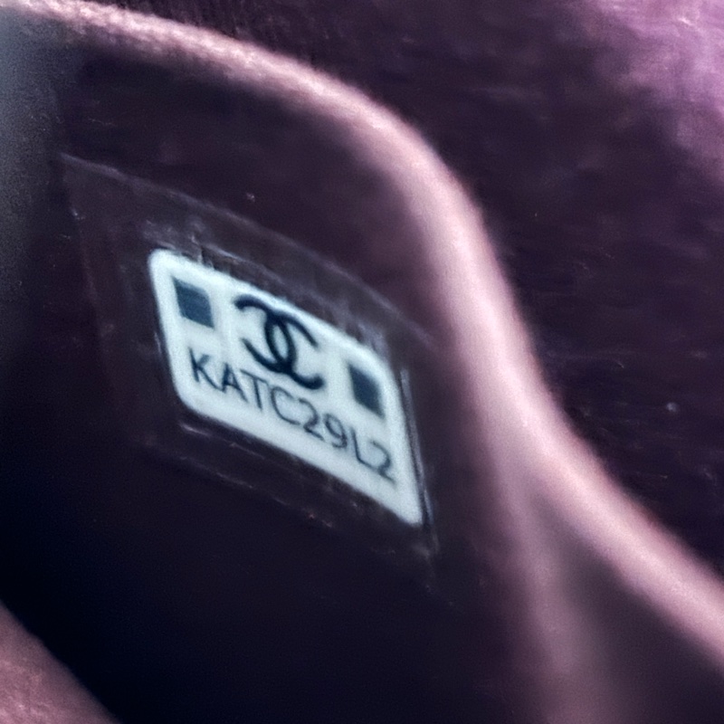 『全新全配』Chanel 香奈兒 新款CF單層拉鍊卡包 黑金單層卡包-16