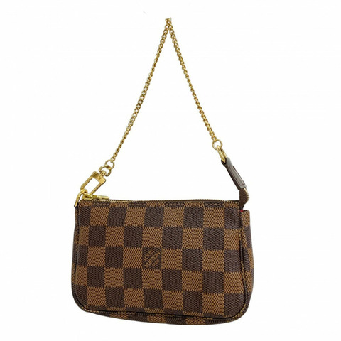 路易威登 Damier 迷你手拿包配件 N58009 Ebene 女式