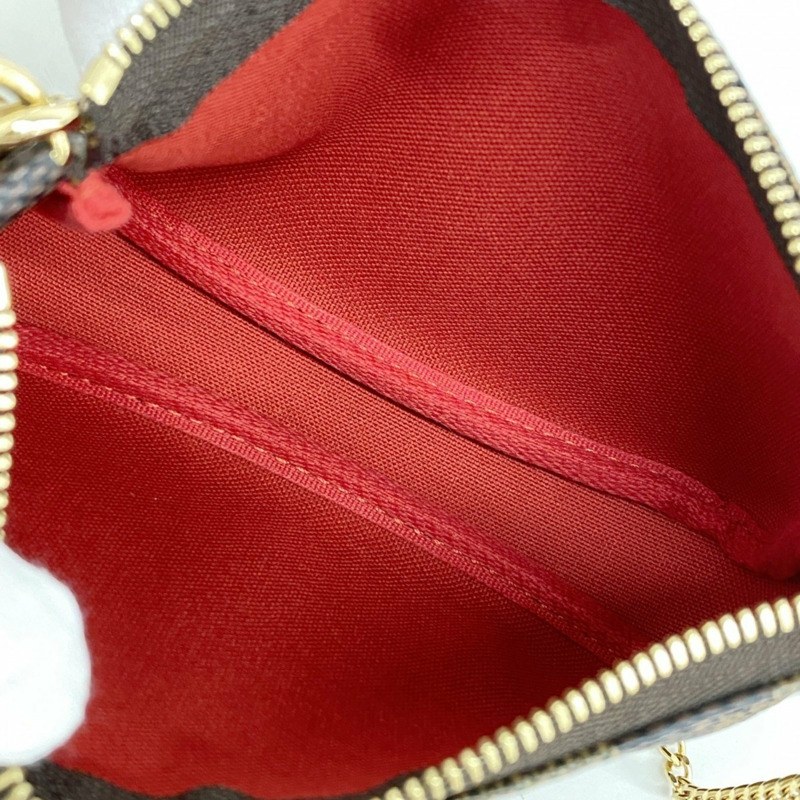 路易威登 Damier 迷你手拿包配件 N58009 Ebene 女式-3