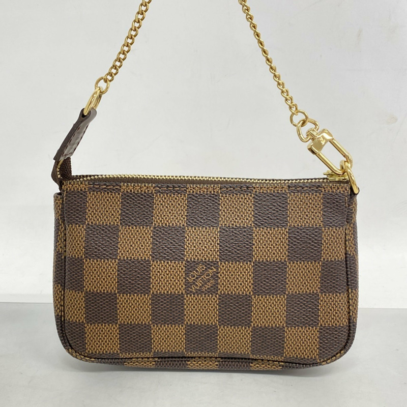 路易威登 Damier 迷你手拿包配件 N58009 Ebene 女式-5