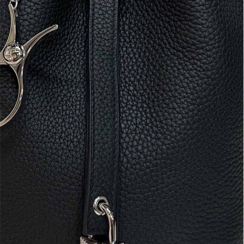 Hermès Picotin Lock 18 T/C 黑色銀扣-11
