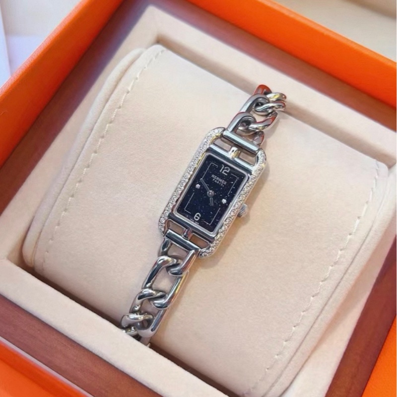 愛馬仕/ HERMES  NANTUCKET 星空錶盤手錶-0