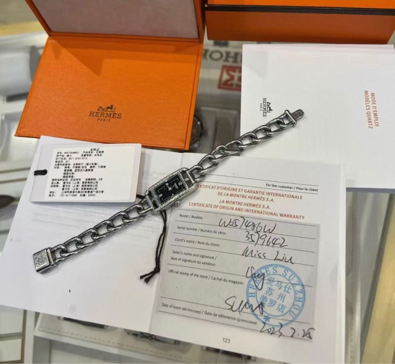 愛馬仕/ HERMES  NANTUCKET 星空錶盤手錶-2