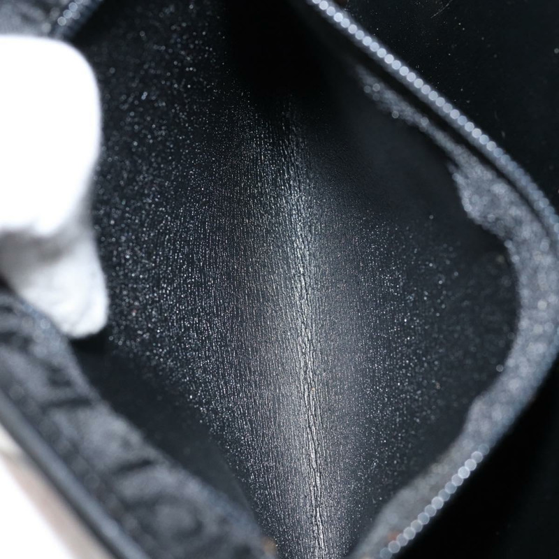 【日本直送】Christian Dior Trotter帆布手拿包 黑色金色 正品 149470-11