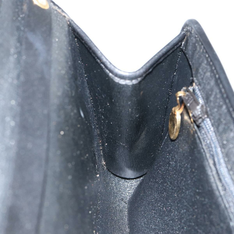 【日本直送】Christian Dior Trotter帆布手拿包 黑色金色 正品 149470-16