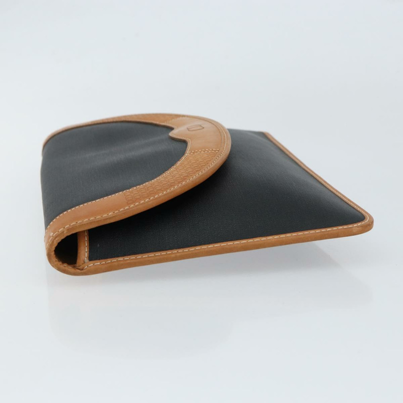 【日本直送】Christian Dior 黑色 PVC 手拿包 正品 ep11834-3