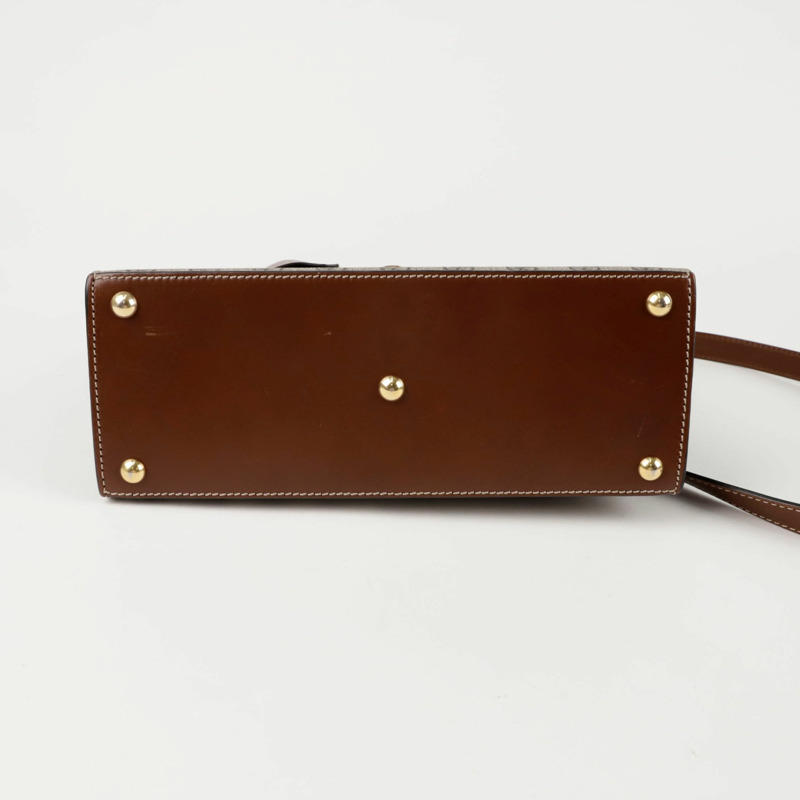 GUCCI 槳形鎖扣小號頂部提把手提單肩包 453188-6