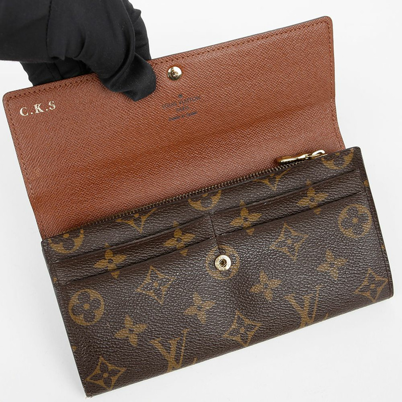 LOUIS VUITTON Sahara 長版皮夾 M61734-8
