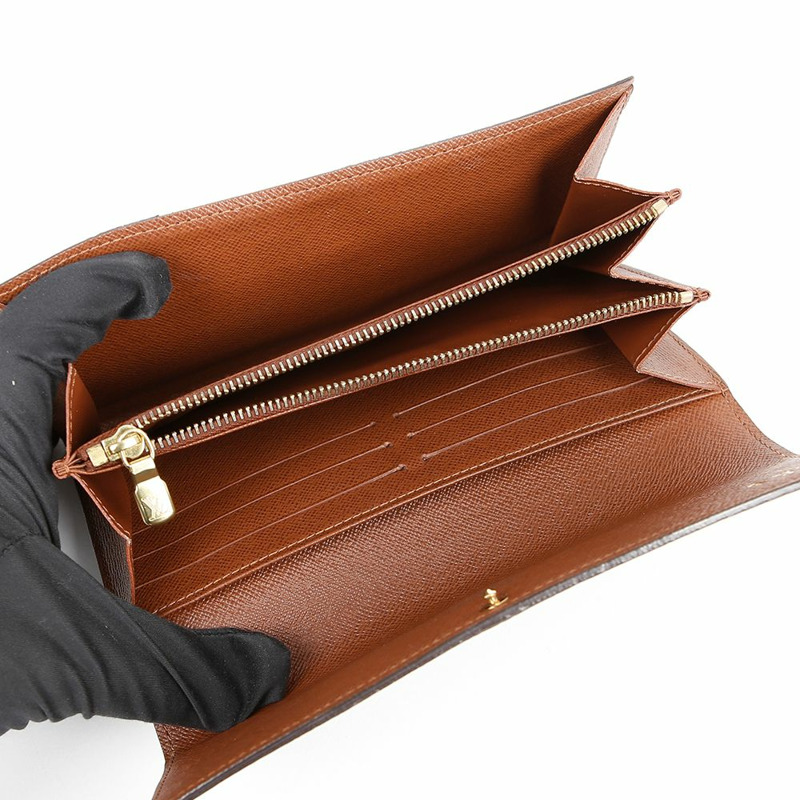 LOUIS VUITTON Sahara 長版皮夾 M61734-9