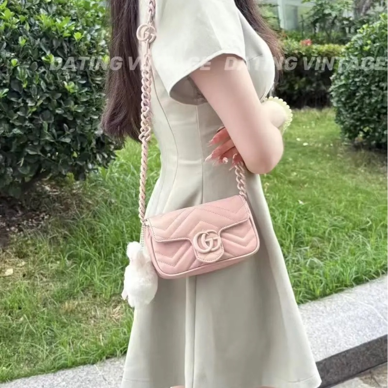 大全配🈶24年購證❤️ gucci #陶瓷粉 #馬蒙 #mini #marmont-0