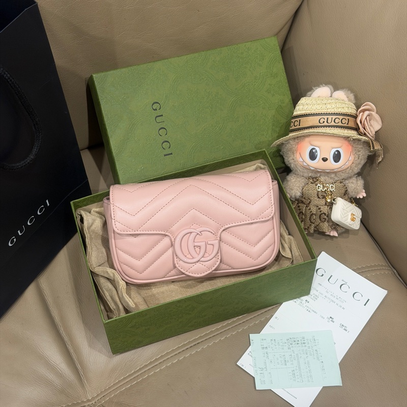 大全配🈶24年購證❤️ gucci #陶瓷粉 #馬蒙 #mini #marmont-5