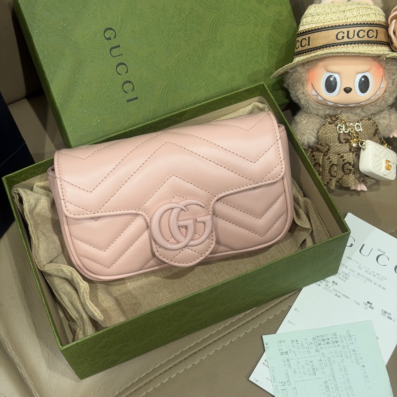 大全配🈶24年購證❤️ gucci #陶瓷粉 #馬蒙 #mini #marmont-6